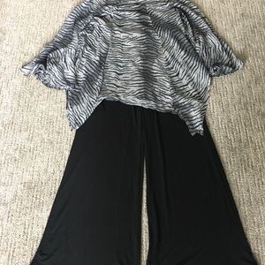 Palazzo black pants